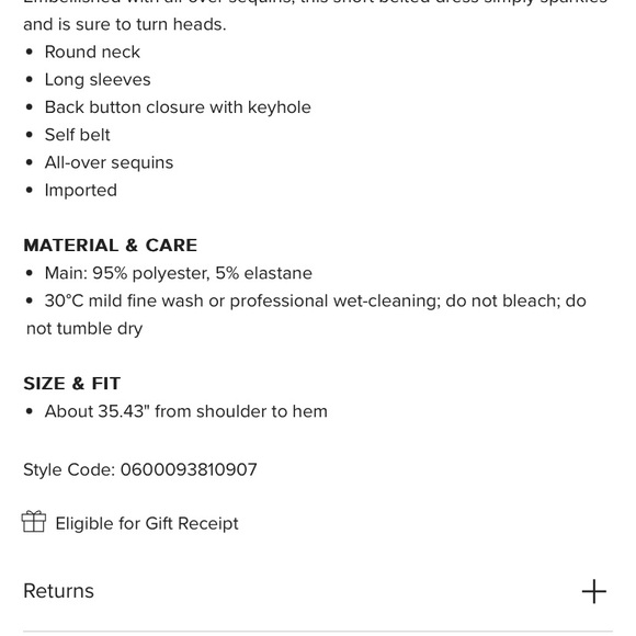 Vero Moda silver sequin dress small - Picture 4 of 5